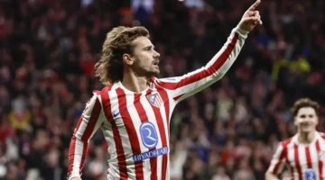 أتلتيكو مدريد يعزز موقعه في الدوري الإسباني بهدفين لجريزمان في شباك ليفانتي